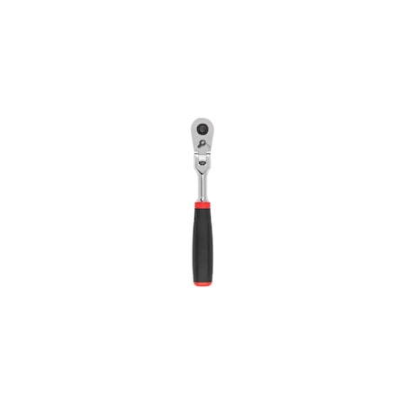 Tekton 3/8 Inch Drive x 8 Inch Flex Head Quick-Release Comfort Grip Ratchet SRH32108